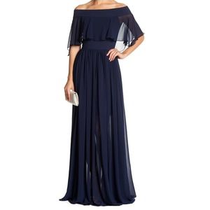 Dress the Population dress Violet off the shoulder